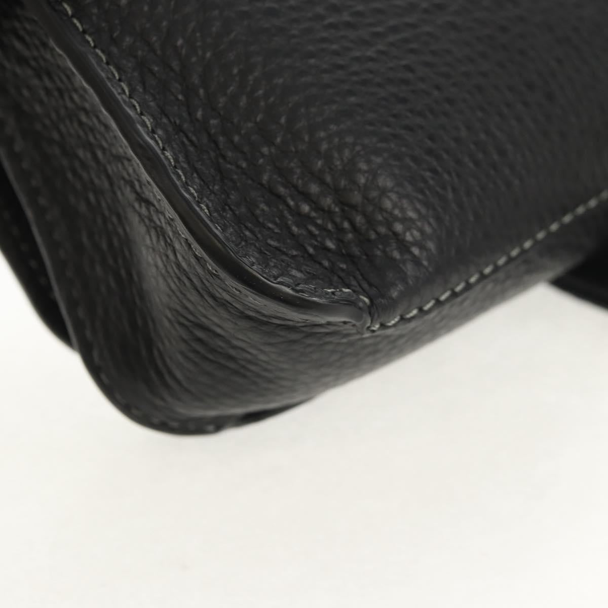 Chloe Marcie Belt Bag Leather, BLACK, LEATHER, Shoulder bag