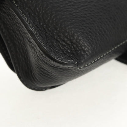 Chloe Marcie Belt Bag Leather, BLACK, LEATHER, Shoulder bag