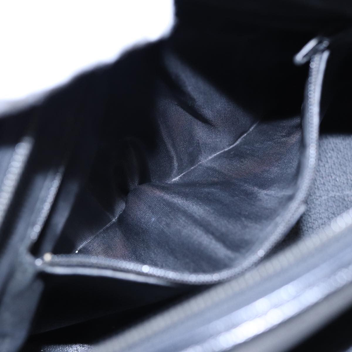 Celine Circle Logo Handbag Leather, BLACK, LEATHER, Handbag