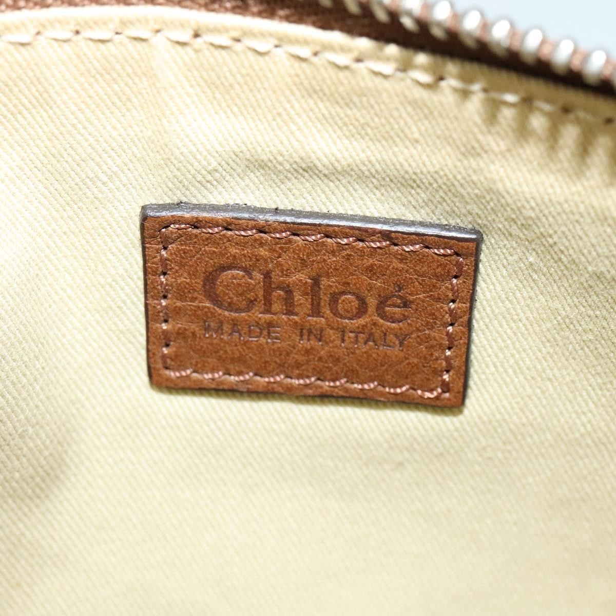 Chloe Vintage Tote bag Leather, BROWN, LEATHER, Shoulder bag