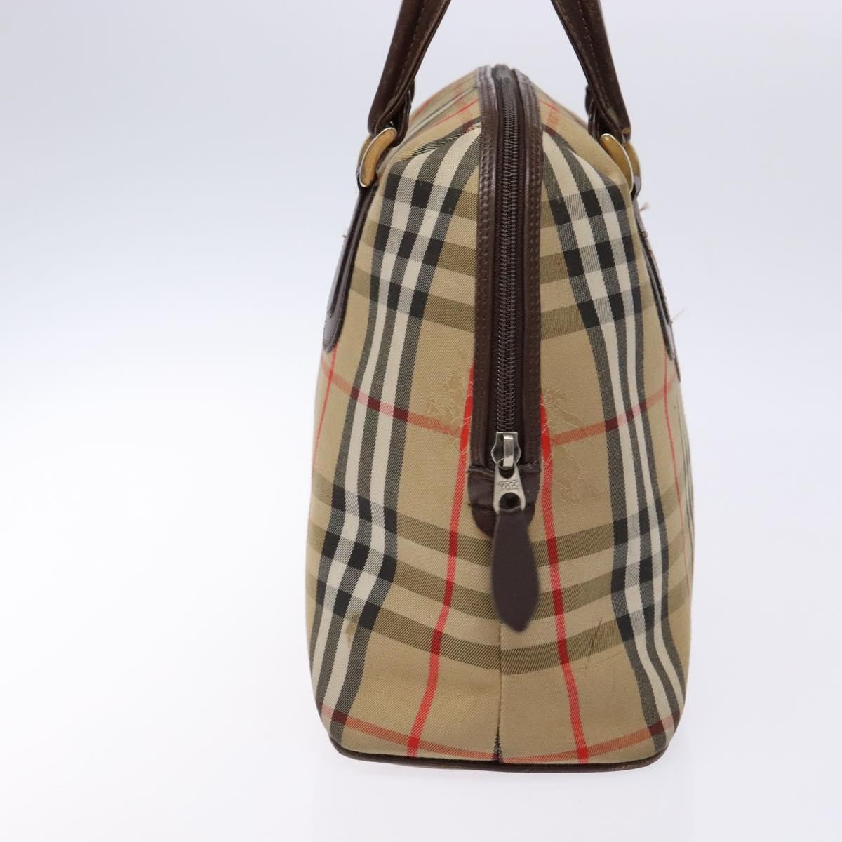 Burberry Nova Check Handbag Nova Check Canvas, BEIGE, CANVAS, Handbag