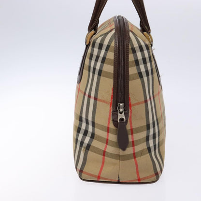 Burberry Nova Check Handbag Nova Check Canvas, BEIGE, CANVAS, Handbag