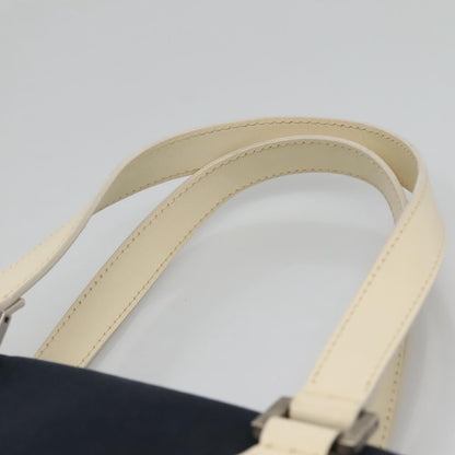 Fendi Vintage Top Handle Bag PVC, NAVY, CANVAS, Handbag