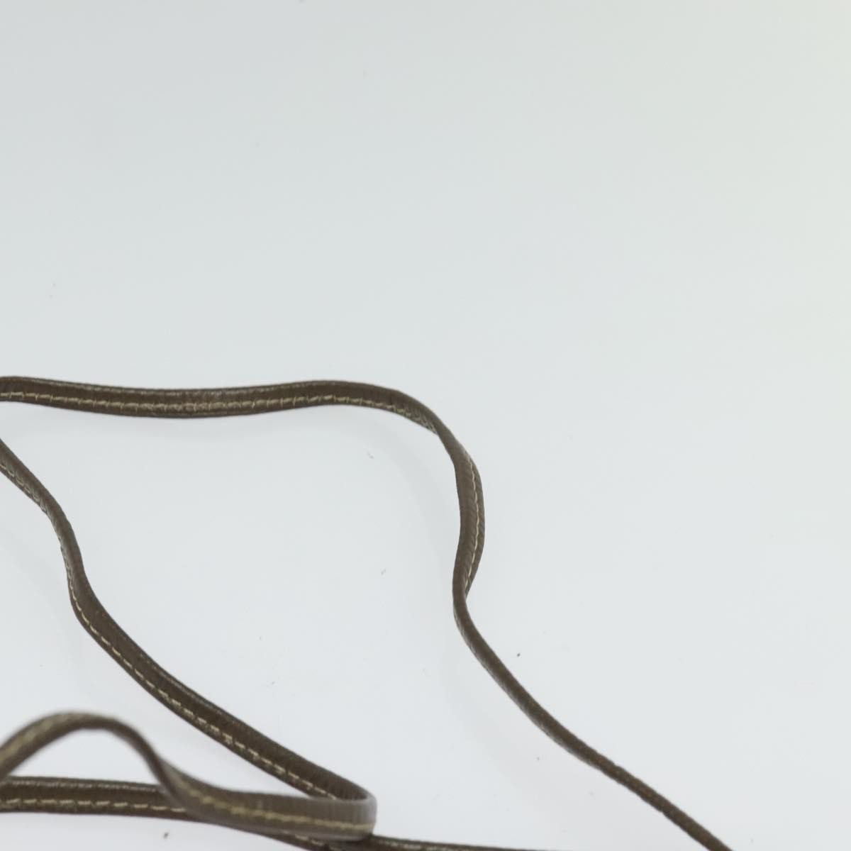 Fendi Vintage Zip Crossbody Bag Zucchino Canvas, BROWN, CANVAS, Clutche & pouche