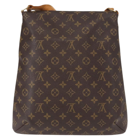 Louis Vuitton Musette Salsa Handbag Monogram Canvas, BROWN, CANVAS, Shoulder bag