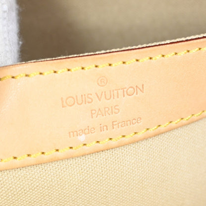 Louis Vuitton Naviglio Handbag Damier, WHITE, CANVAS, Shoulder bag