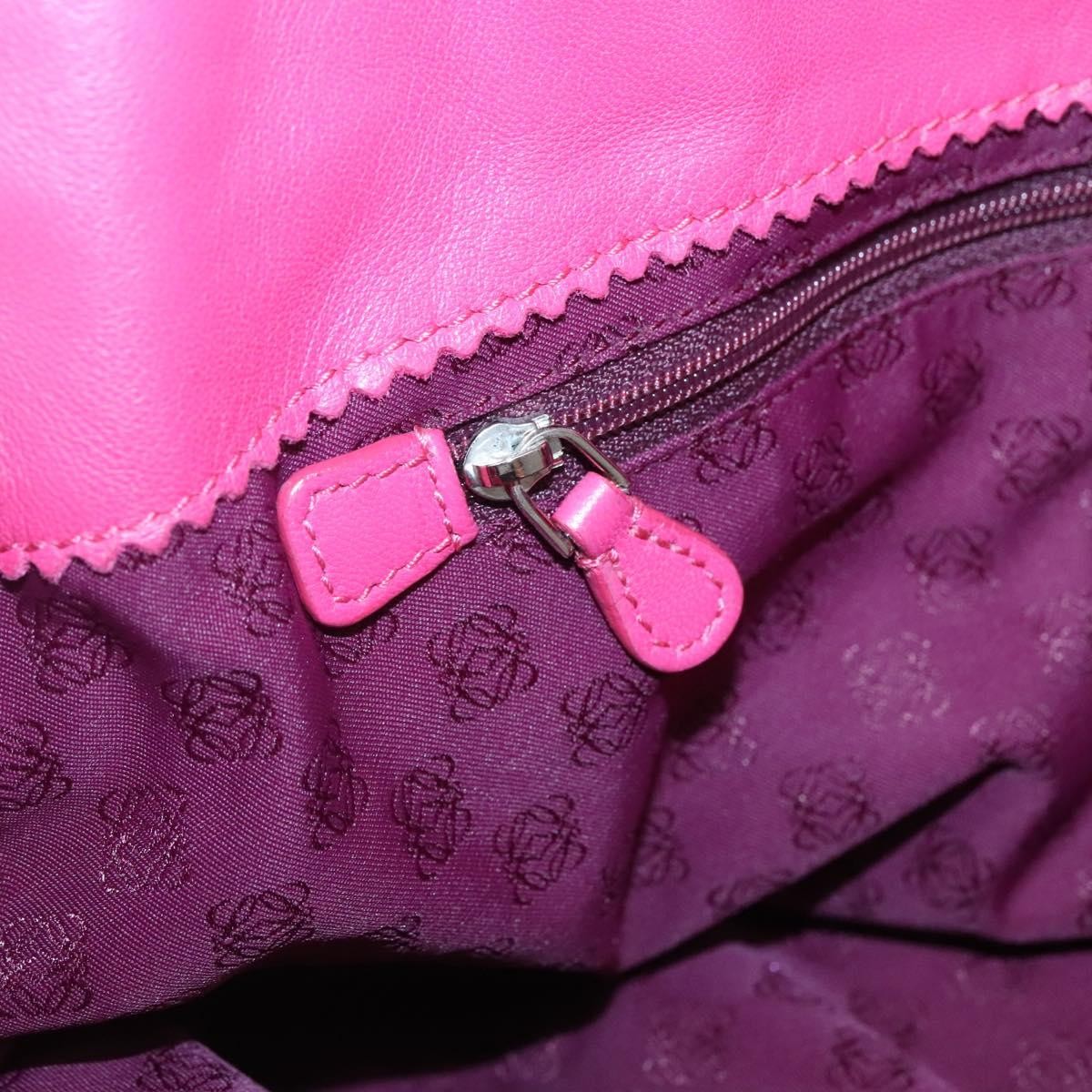 Loewe Anagram Tote Leather, PINK, LEATHER, Tote bag