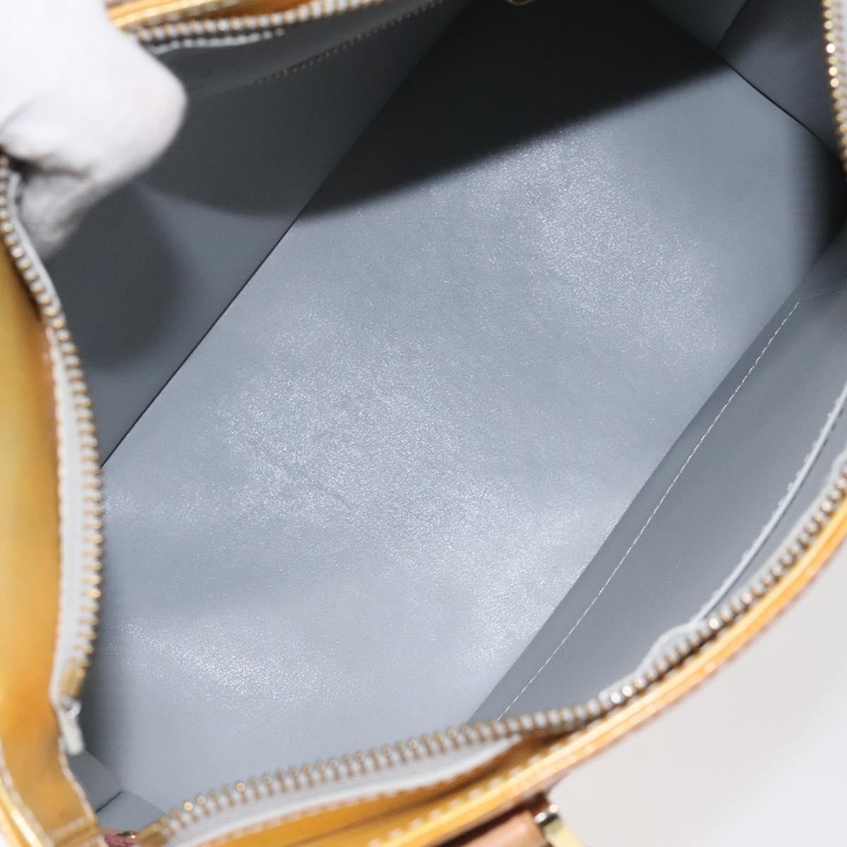 Louis Vuitton Vernis Houston Bag labellov, GRAY, PATENT_LEATHER, Handbag