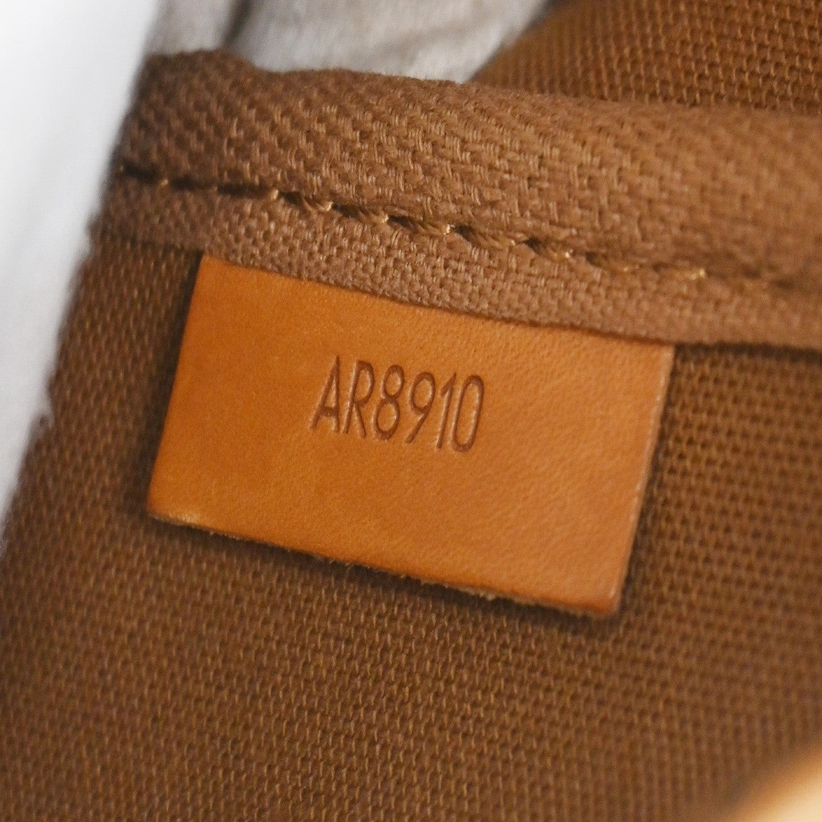 Louis Vuitton Saumur Handbag Monogram Canvas, BROWN, CANVAS, Shoulder bag