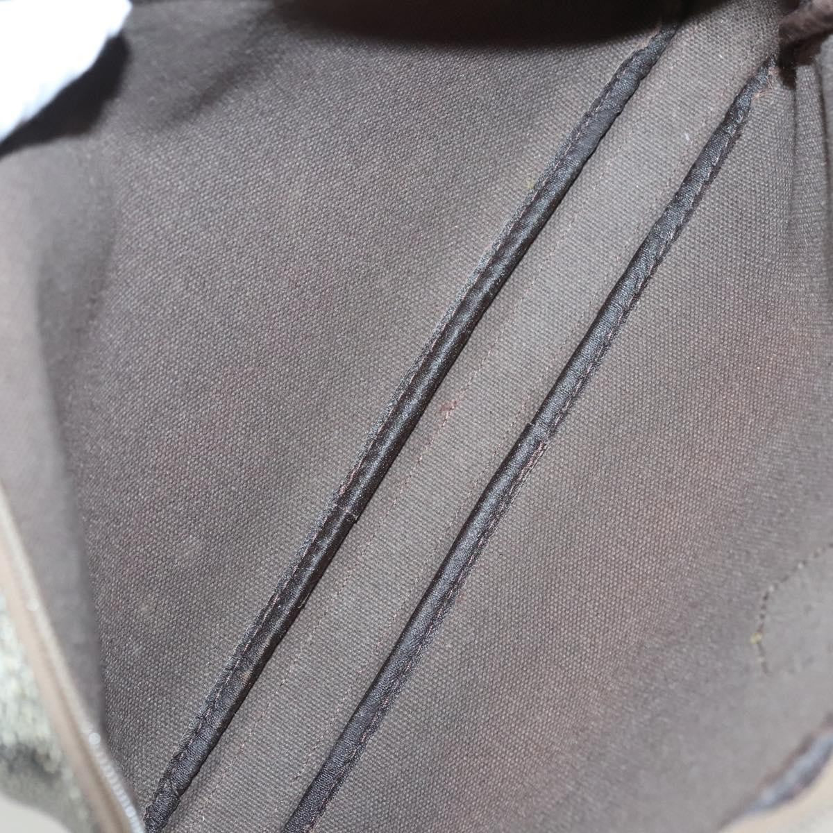 Saint Laurent Vintage Clutch PVC, GRAY, PVC, Clutche & pouche