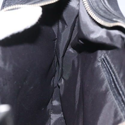 Gucci Vintage Shoulder Bag Leather, BLACK, LEATHER, Shoulder bag