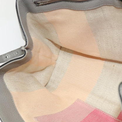 Gucci Bamboo Daily Top Handle Bag Leather, GRAY, LEATHER, Handbag