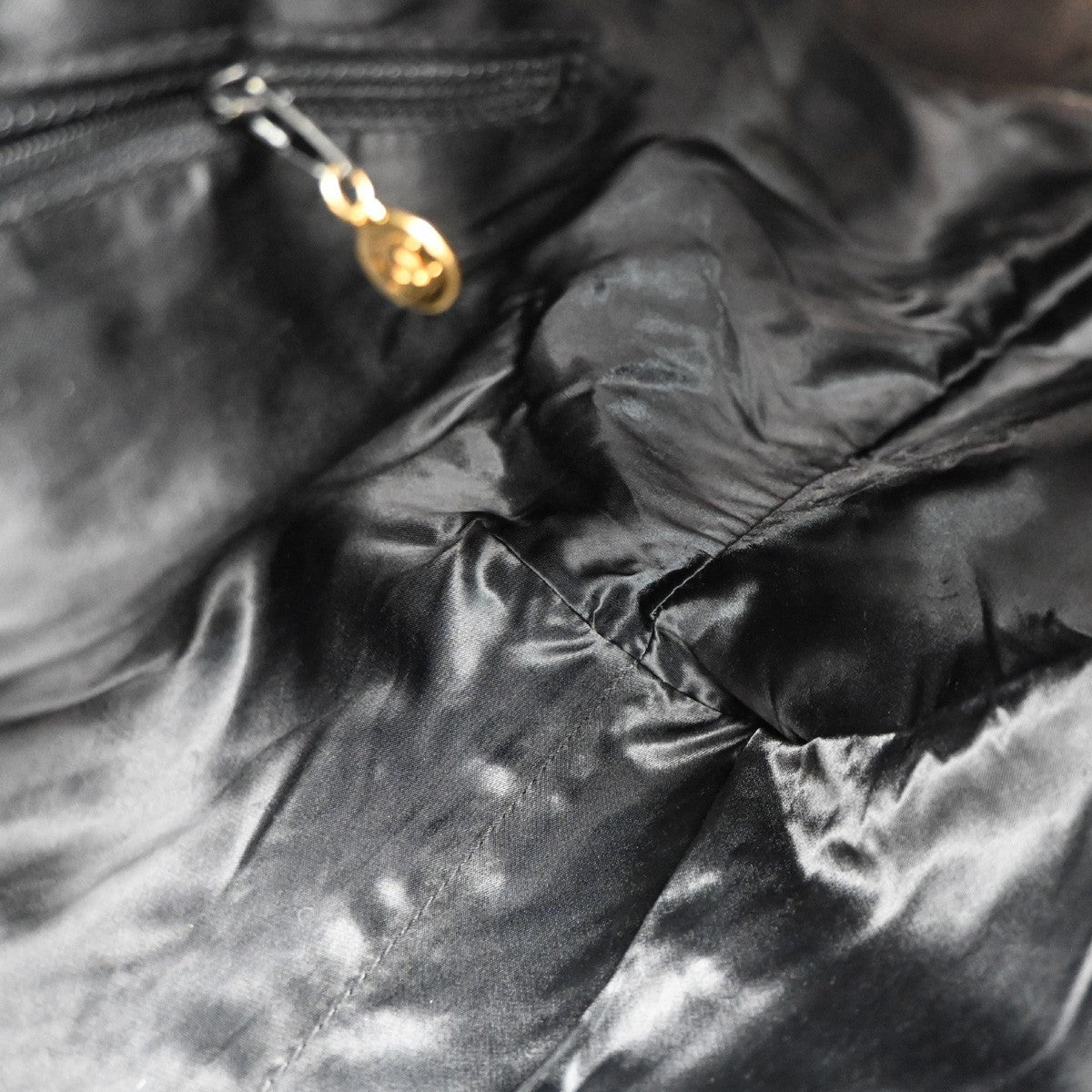 Chanel Vintage CC Flap Backpack Leather, BROWN, LEATHER, Backpack