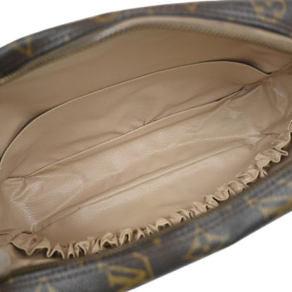 Louis Vuitton Trousse Toilette Monogram Canvas, BROWN, LEATHER, Clutche & pouche