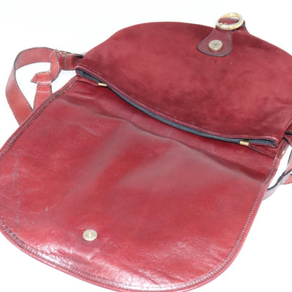 Balenciaga Shoulder Bag Suede, BURGUNDY, SUEDE, Shoulder bag