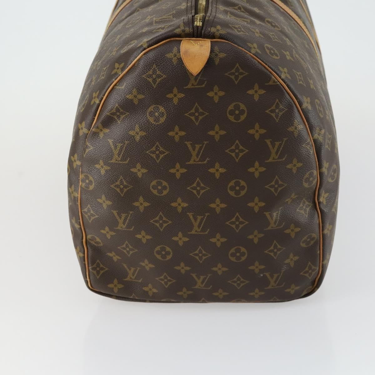Louis Vuitton Keepall Bag Monogram Canvas, BROWN, CANVAS, Travel bag