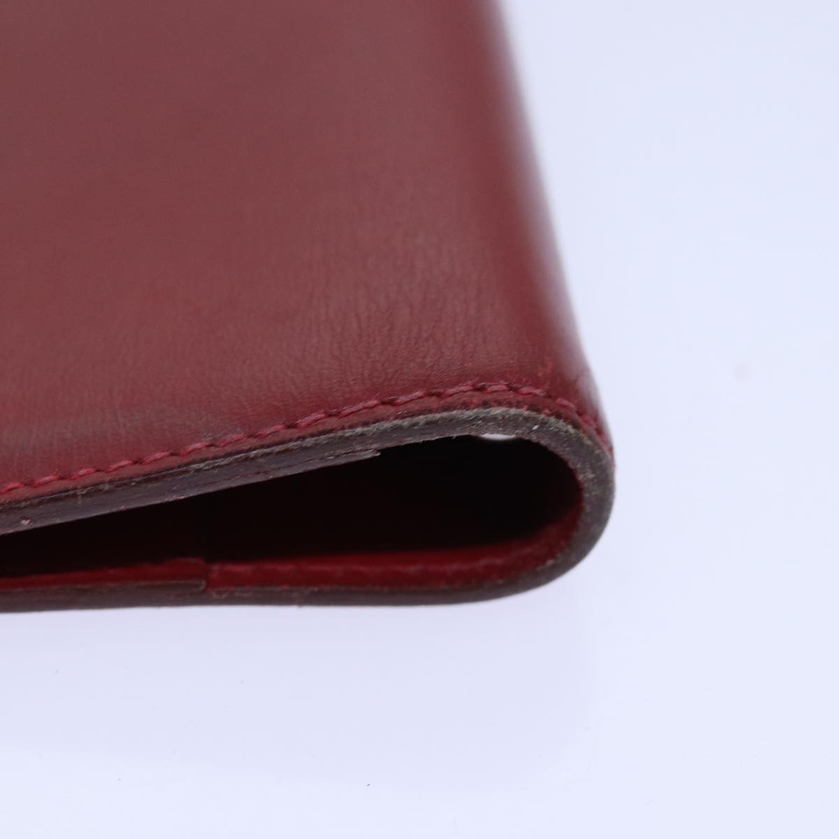 Hermes Agenda A6 Day Planner Housse Leather, RED, LEATHER, Wallets