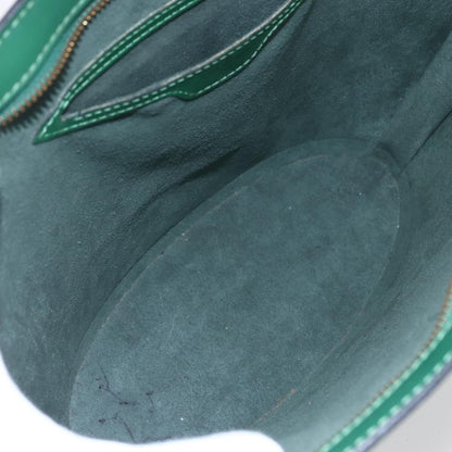 Louis Vuitton Saint Jacques Handbag Epi Leather, GREEN, LEATHER, Shoulder bag