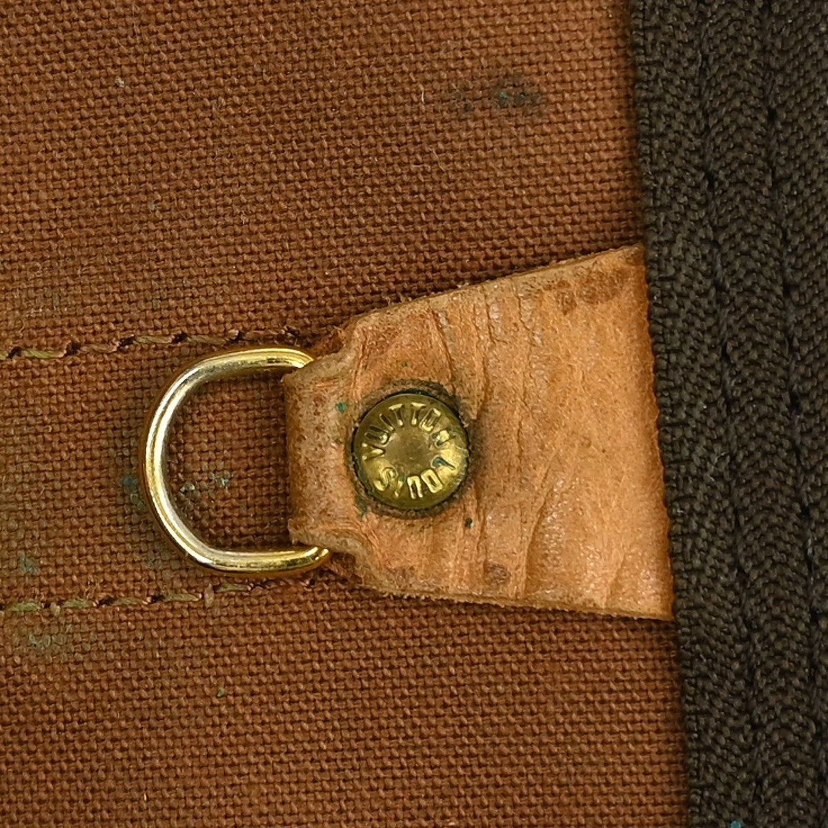 Louis Vuitton Keepall Bag Monogram Canvas, BROWN, CANVAS, Travel bag