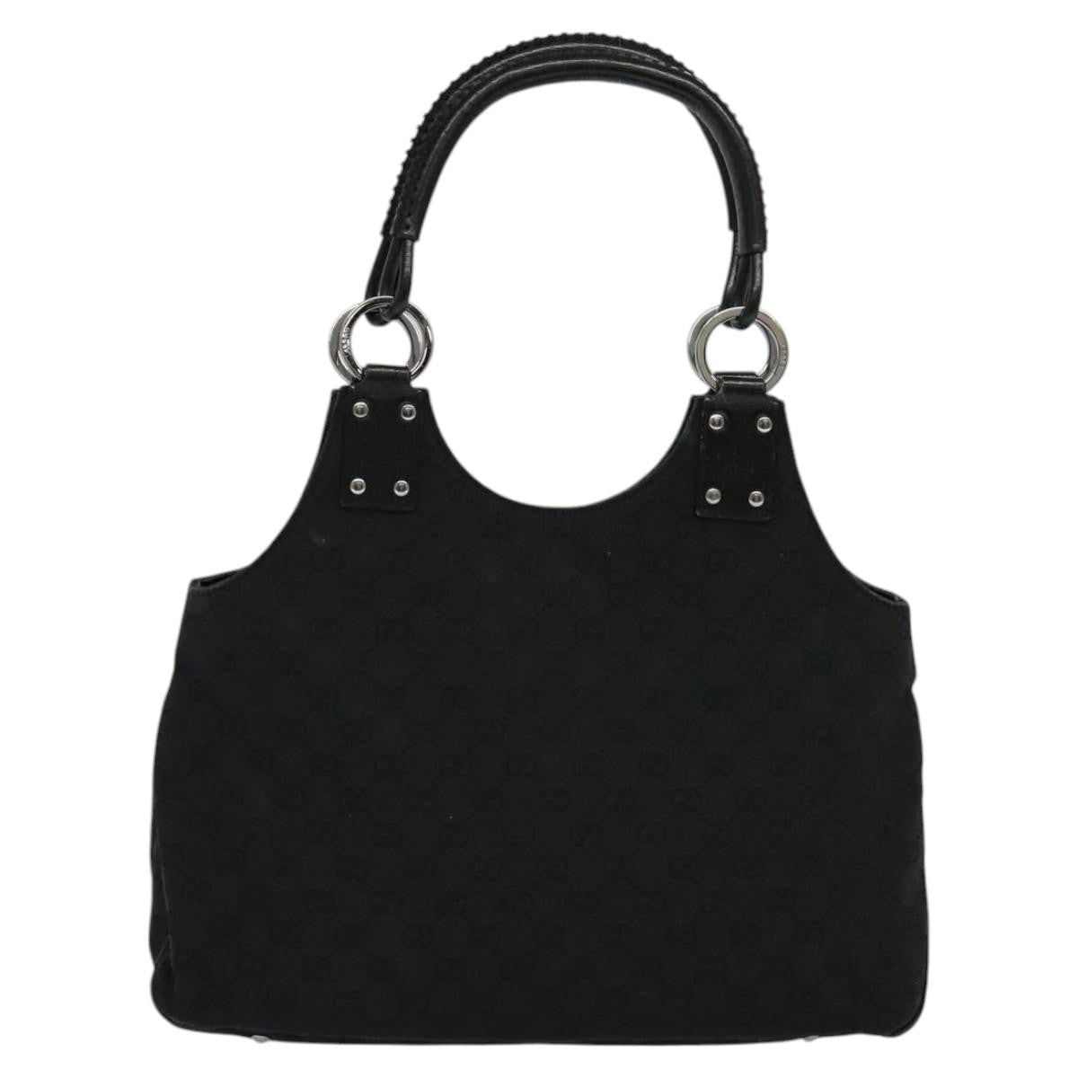 Gucci GG Canvas Bag Canvas, BLACK, CANVAS, Shoulder bag