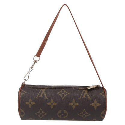 Louis Vuitton Papillon Pochette Monogram Canvas, BROWN, CANVAS, Clutche & pouche