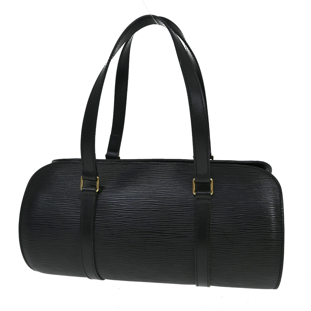 Louis Vuitton Soufflot Handbag Epi Leather, Black, Leather, Handbag