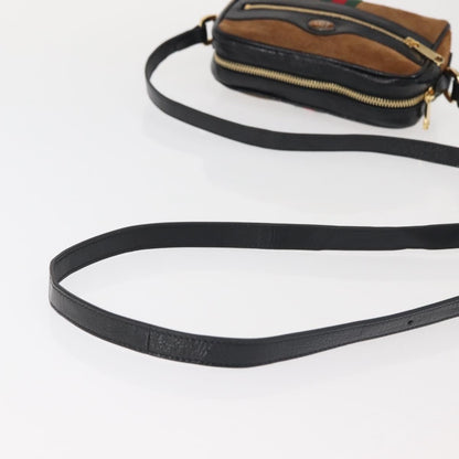 Gucci Ophidia Shoulder Bag Suede, BROWN, SUEDE, Shoulder bag