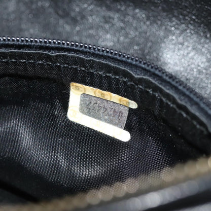 Chanel Vintage Clutch Leather, BLACK, LEATHER, Clutche & pouche