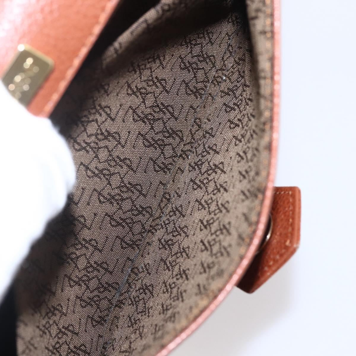 Saint Laurent Vintage Shoulder Bag Leather, BROWN, LEATHER, Shoulder bag