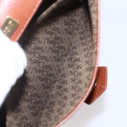 Saint Laurent Vintage Shoulder Bag Leather, BROWN, LEATHER, Shoulder bag