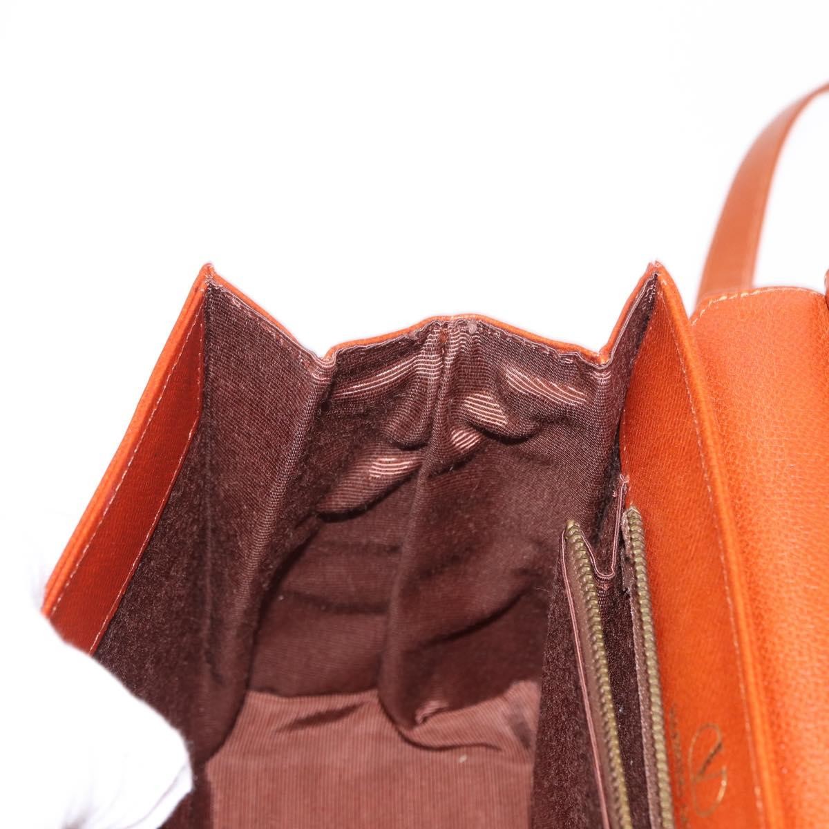 Valentino Garavani Vintage Handbag Leather, BROWN, LEATHER, Handbag