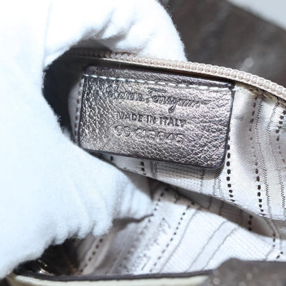 Salvatore Ferragamo Vala tote Nylon, SILVER, NYLON, Tote bag