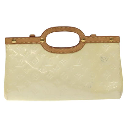 Louis Vuitton Roxbury Drive Handbag Monogram Vernis, BEIGE, PATENT_LEATHER, Handbag