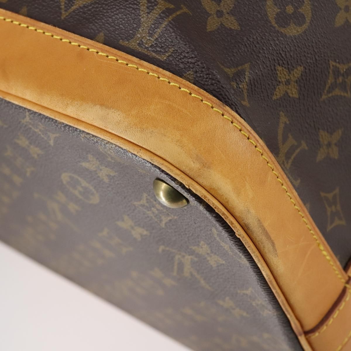 Louis Vuitton Cruiser Handbag Monogram Canvas, BROWN, CANVAS, Travel bag