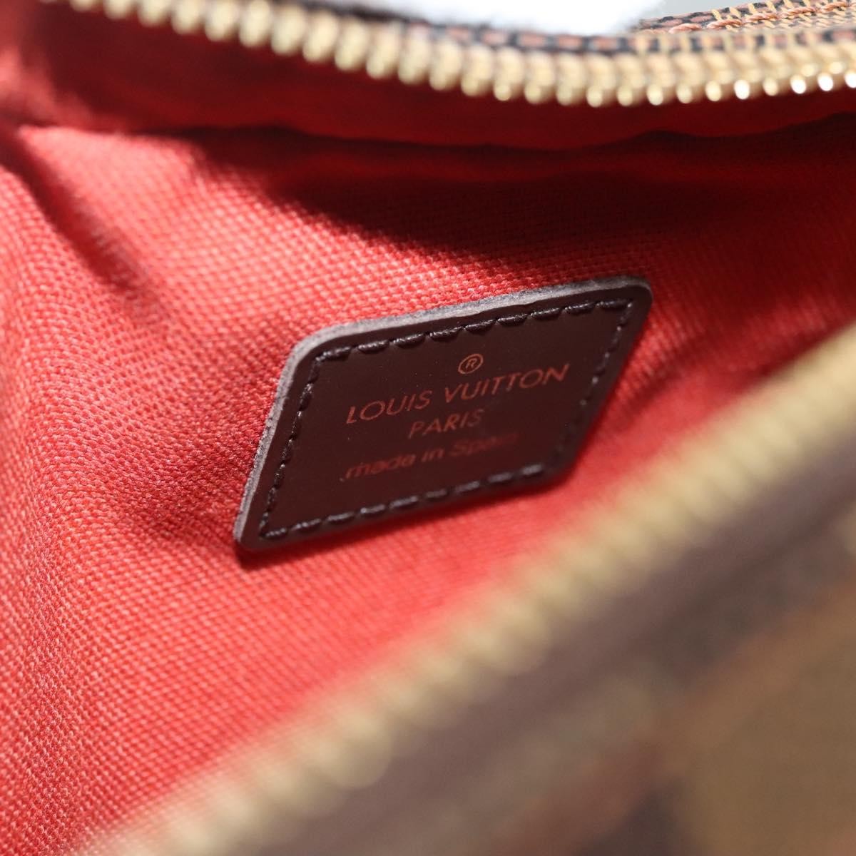 Louis Vuitton Geronimos Waist Bag Damier, BROWN, CANVAS, Shoulder bag