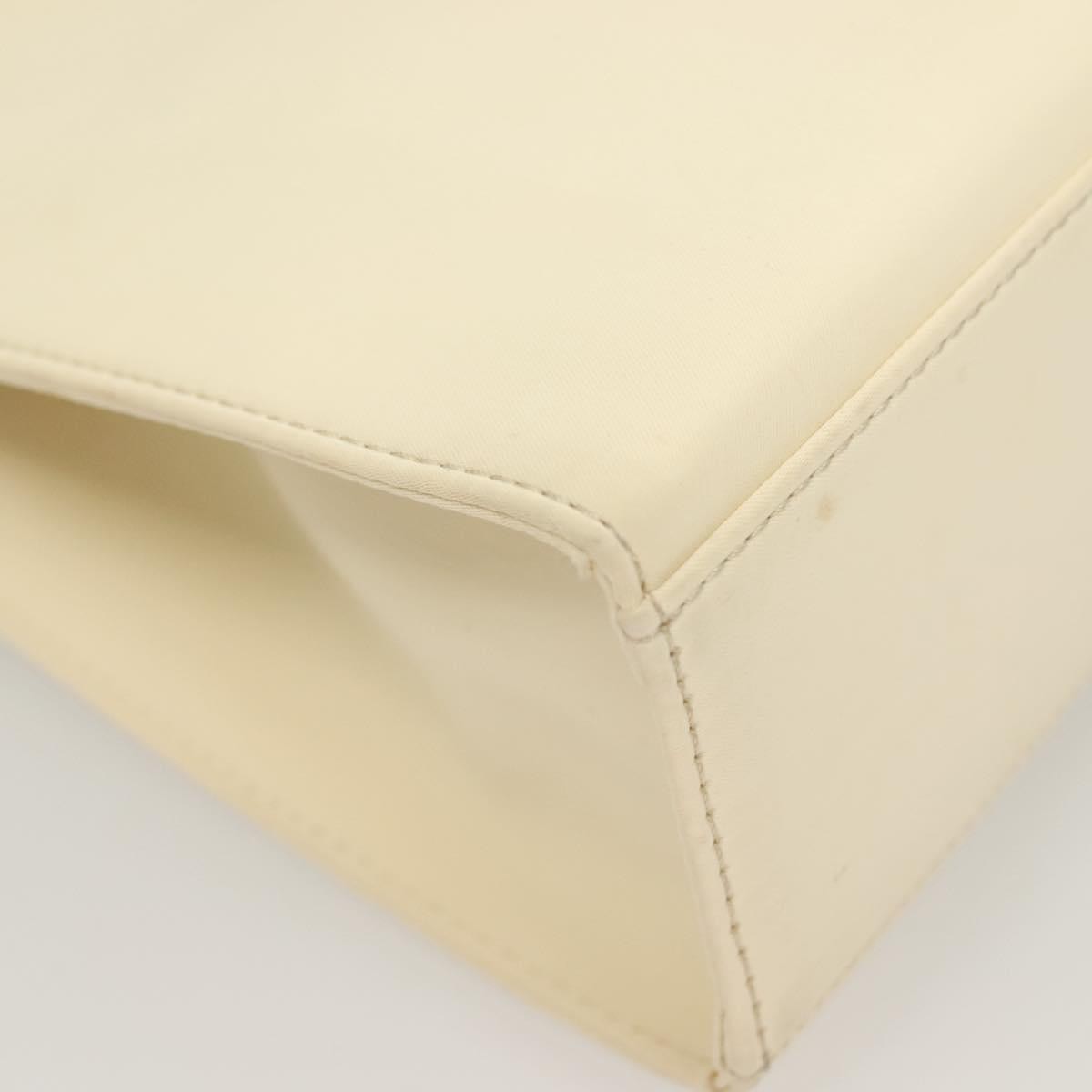 Saint Laurent Vintage Handbag Nylon, BEIGE, NYLON, Handbag