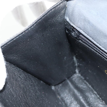 Chanel Vintage Camellia Flap Bag Satin, GRAY, SATIN, Clutche & pouche