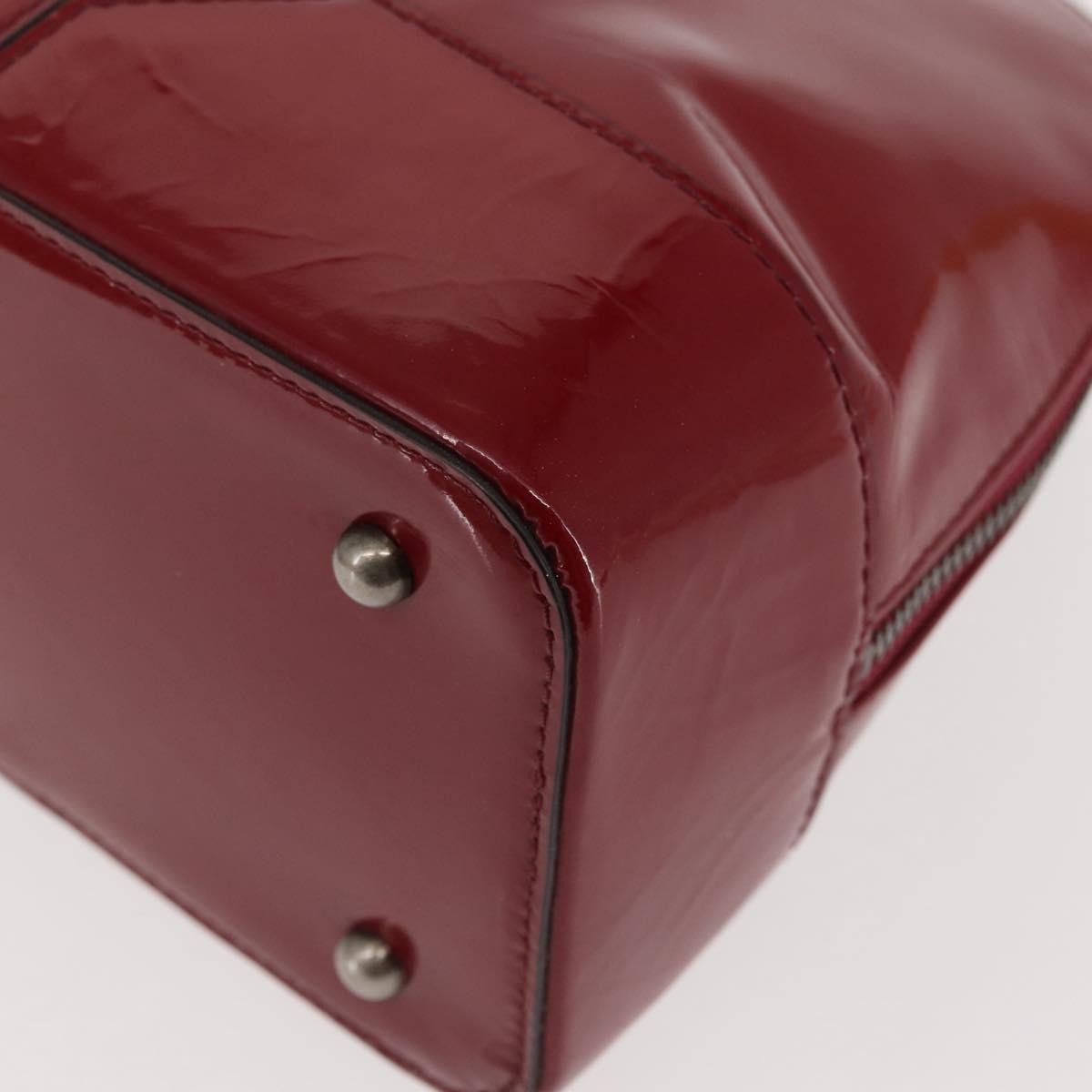 Burberry Vintage Handbag Patent leather, RED, PATENT_LEATHER, Handbag