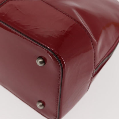 Burberry Vintage Handbag Patent leather, RED, PATENT_LEATHER, Handbag