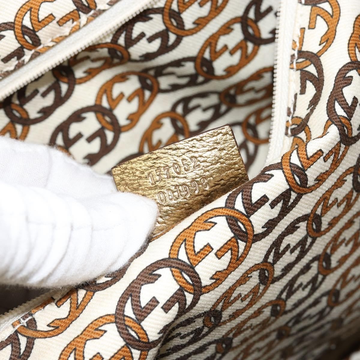 Gucci Princy Zip Tote GG Canvas, BEIGE, CANVAS, Shoulder bag