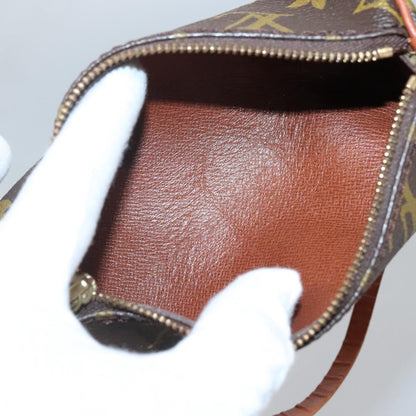 Louis Vuitton Papillon Pochette Monogram Canvas, BROWN, CANVAS, Clutche & pouche