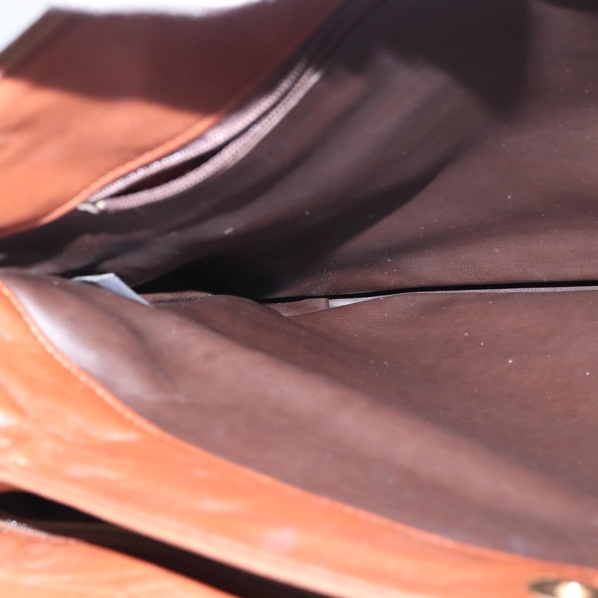 Bally Vintage Tote Bag Leather, BROWN, LEATHER, Tote bag