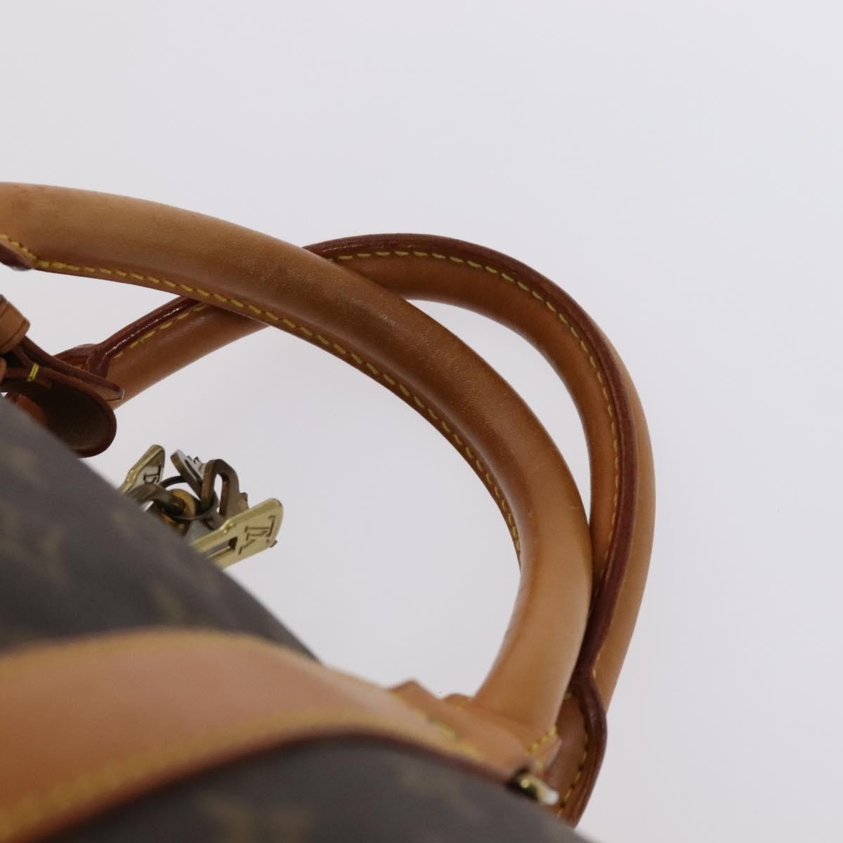 Louis Vuitton Keepall Bag Monogram Canvas, BROWN, CANVAS, Travel bag