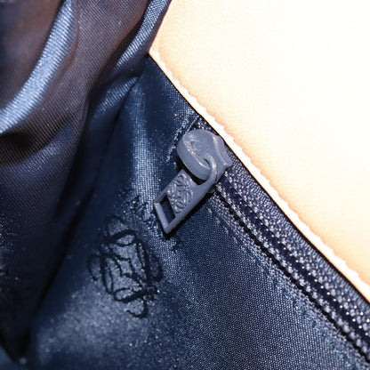 Loewe Anagram handbag Leather, BEIGE, LEATHER, Handbag