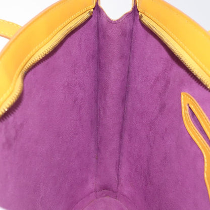 Louis Vuitton Saint Jacques Handbag Epi Leather, YELLOW, LEATHER, Handbag