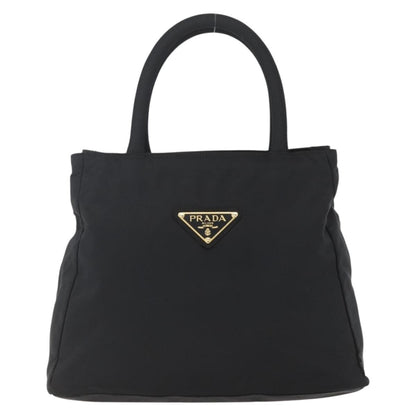 Prada Vintage Tote Nylon, BLACK, NYLON, Tote bag