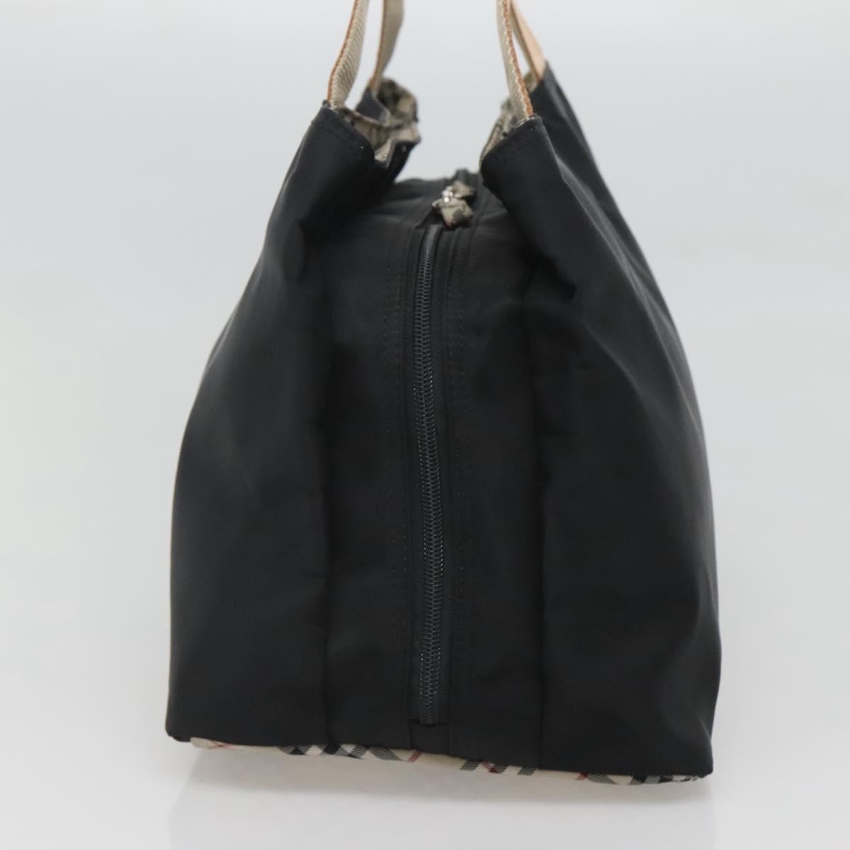 Burberry Vintage Handbag Nylon, BLACK, NYLON, Handbag
