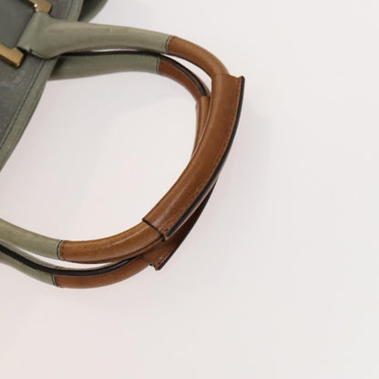 Chloe Ethel Handbag Leather, GRAY, LEATHER, Handbag