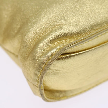 Loewe Flamenco Bag Leather, GOLD, LEATHER, Handbag