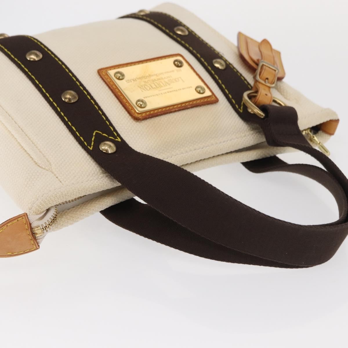 Louis Vuitton Antigua Tote Canvas, ECRU, CANVAS, Handbag